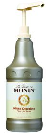 Monin White Chocolate Sauce 1.89lt