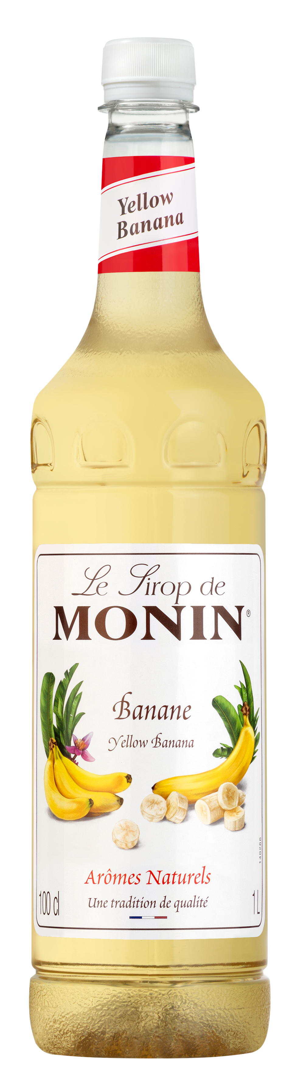 MONIN Premium Yellow Banana Syrup 1L (plastic)