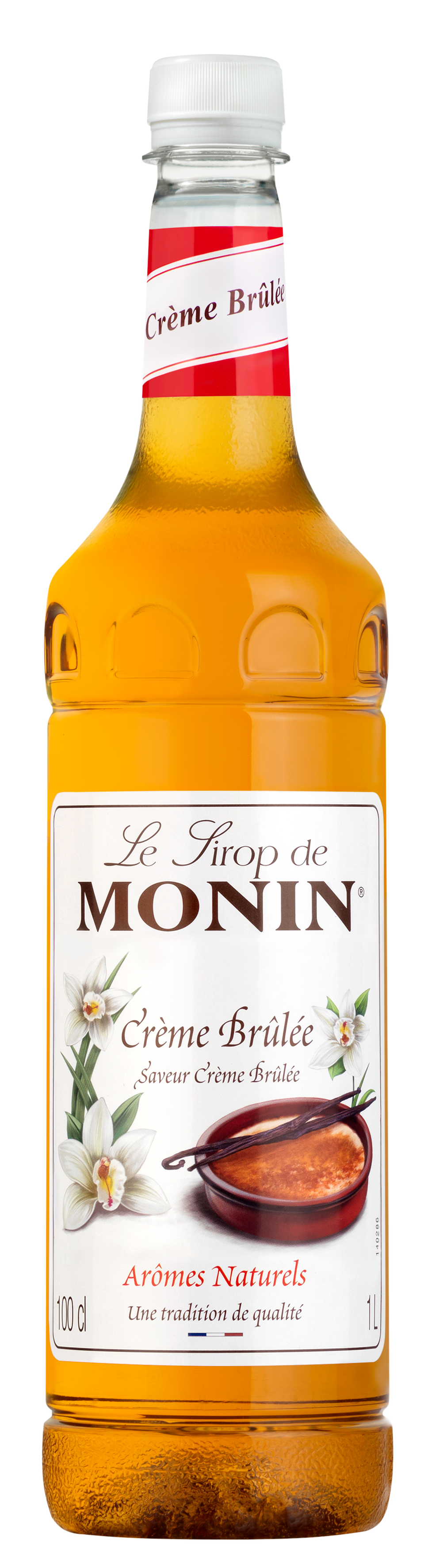 MONIN Premium Creme Brulee Syrup 1L (plastic)