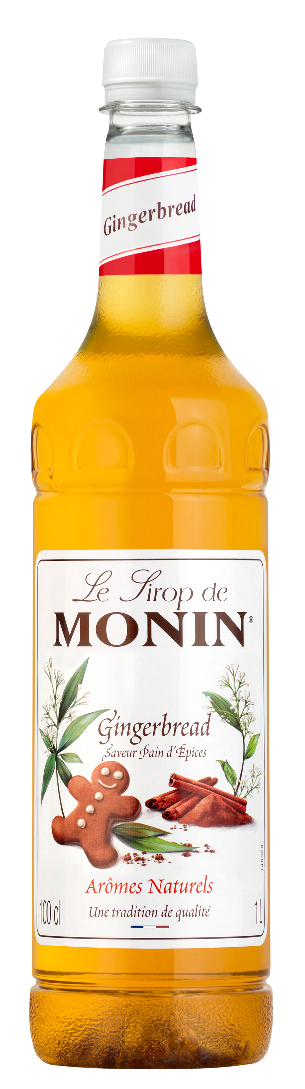 MONIN Premium Gingerbread Syrup 1L (plastic)