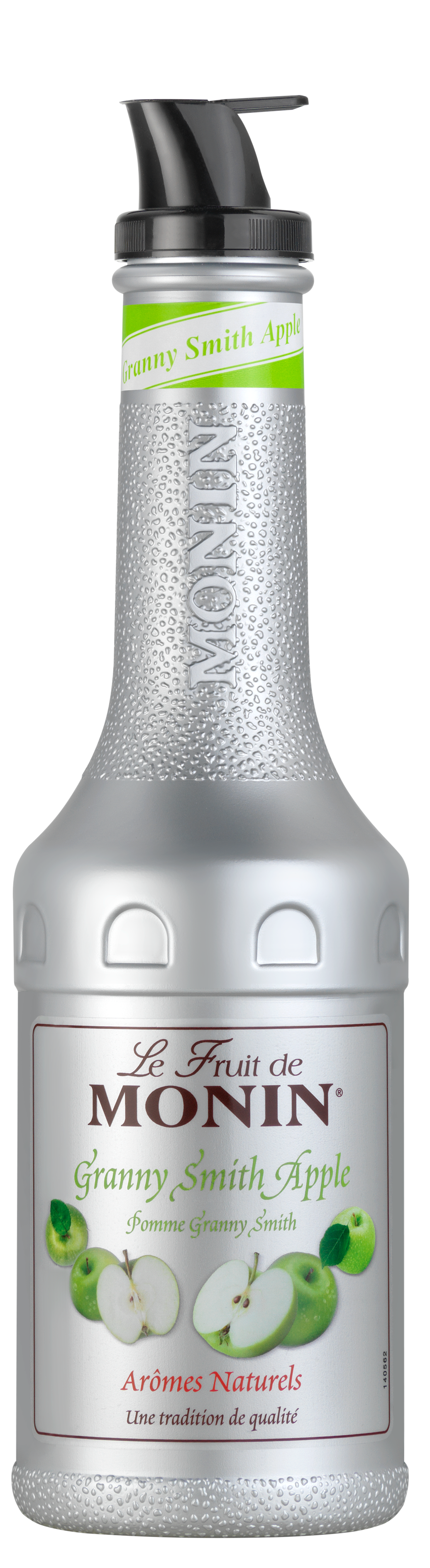 Le Fruit de MONIN Granny Smith Apple Fruit Mix Puree 1L