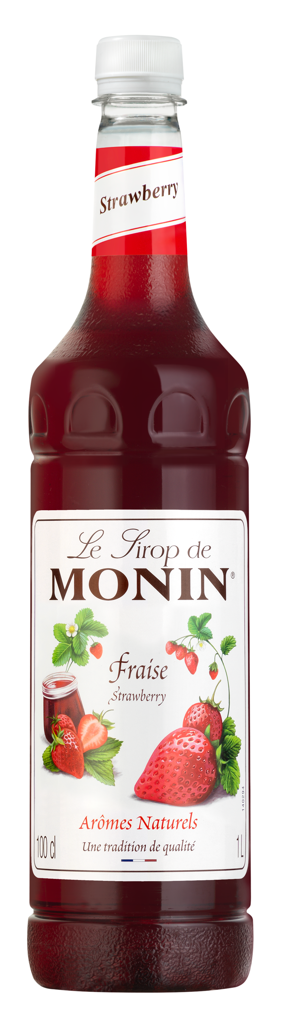 MONIN Premium Strawberry Syrup 1L (plastic)