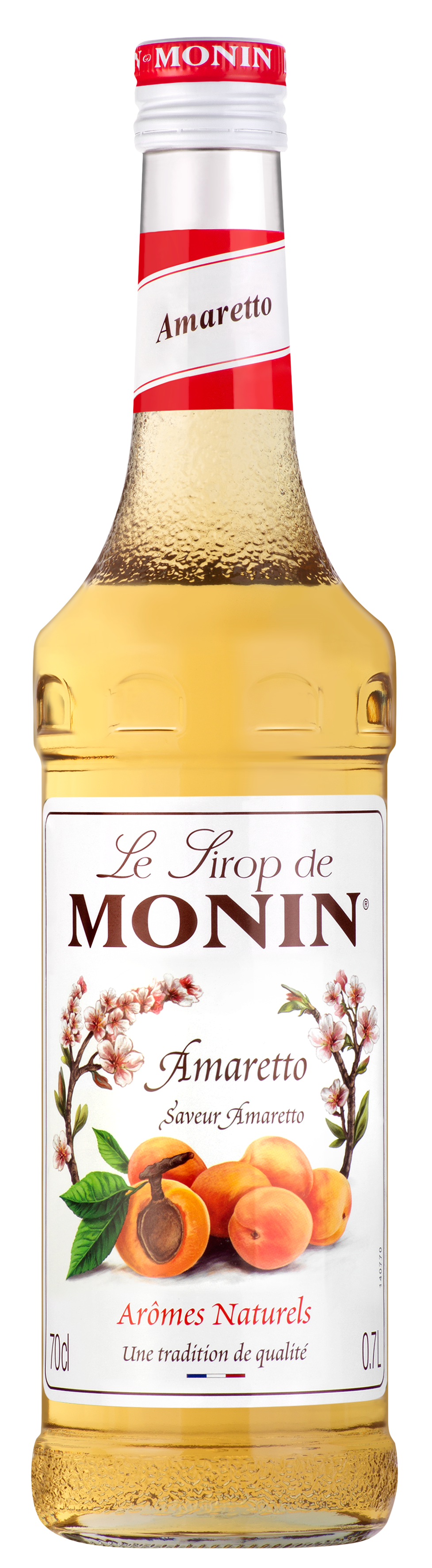 MONIN Premium Amaretto Syrup 700 ml - Missing Back Label or Damaged Labels