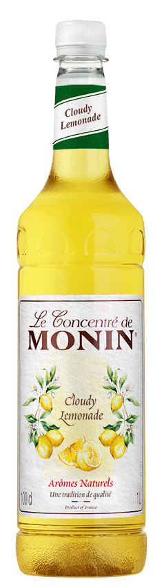 MONIN Premium Cloudy Lemonade Concentrate 1L (plastic) 