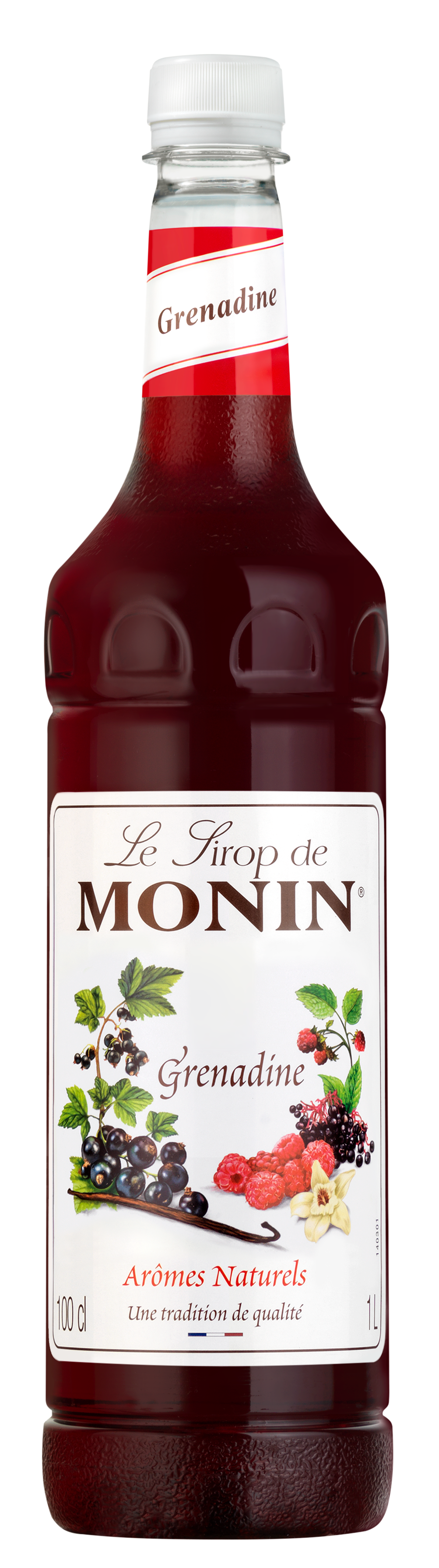 MONIN Premium Grenadine Syrup 1L (plastic)