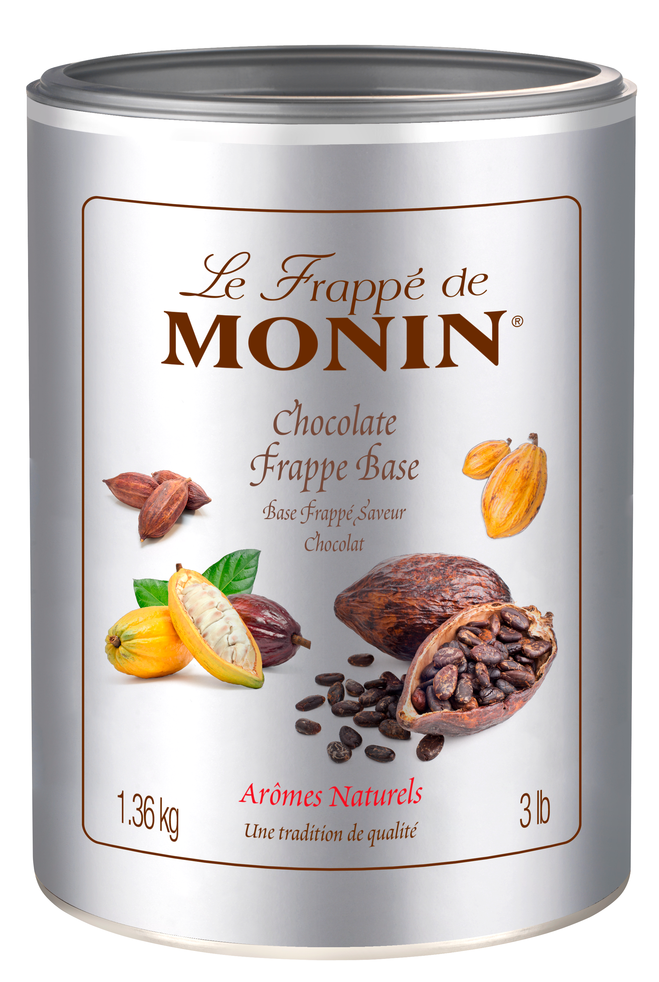 MONIN Premium Chocolate Frapp Powder Mix 1.36kg