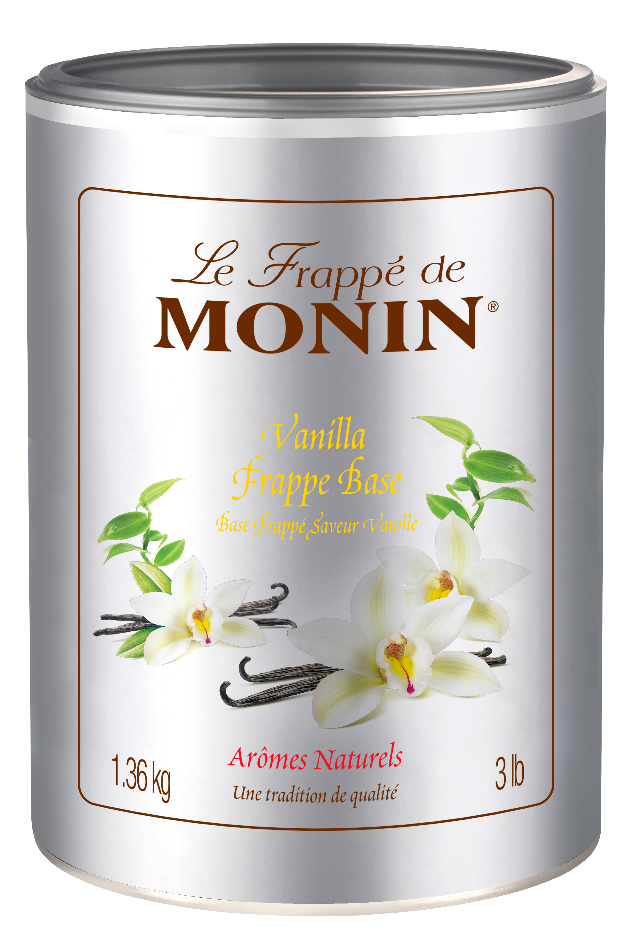 MONIN Premium Vanilla Frapp Powder Mix 1.36kg