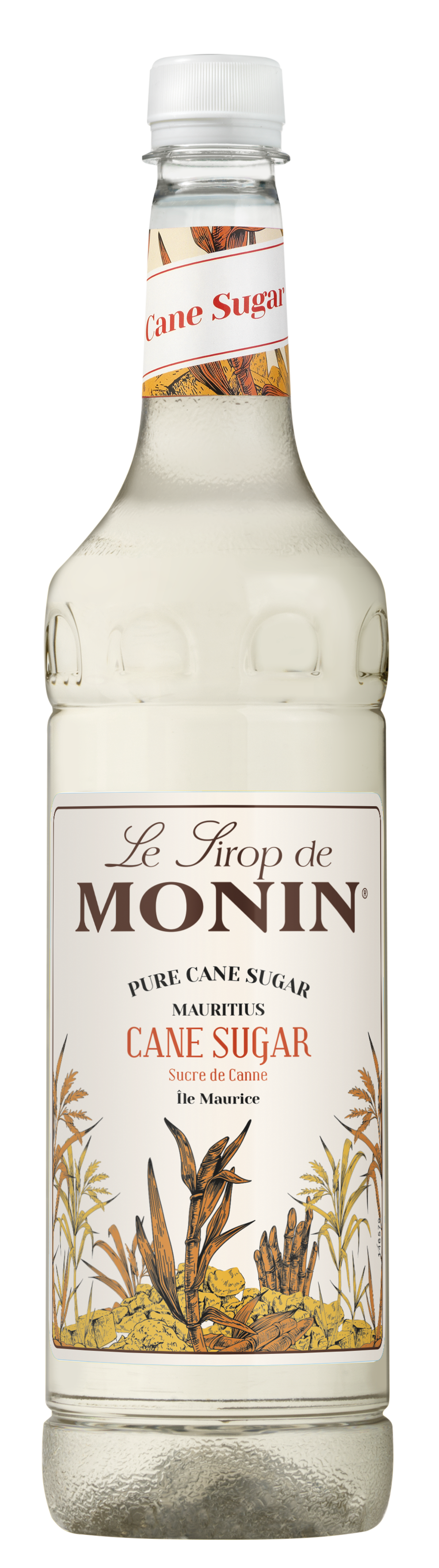 MONIN Premium Pure Cane Sugar Syrup 1L (plastic)