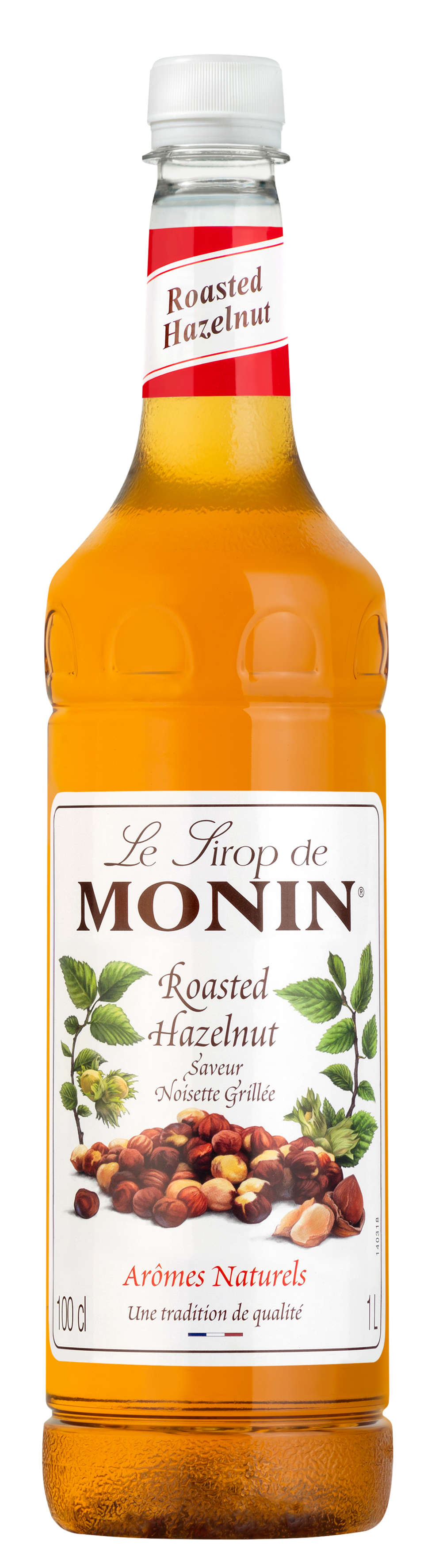 MONIN Premium Roasted Hazelnut Syrup 1L (plastic)